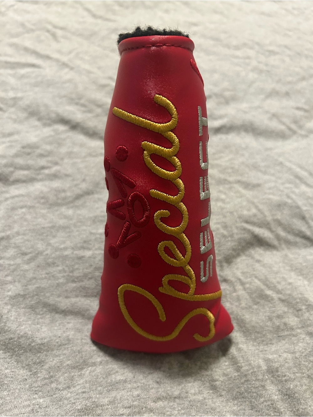 Titleist Red and Gold Putter Headcover